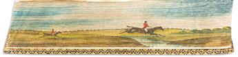 (FORE-EDGE PAINTING.) Gilpin, William. Remarks on Forest Scenery and Other Woodland Views.